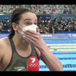 Aussie Swimmer Gives Hilarious Answer During Interview After Winning Gold