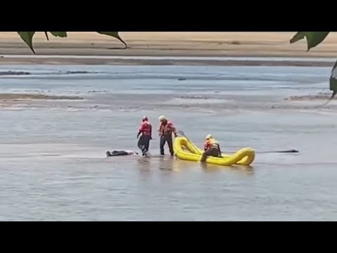 Guy Napping In River Mistaken For A Dead Body