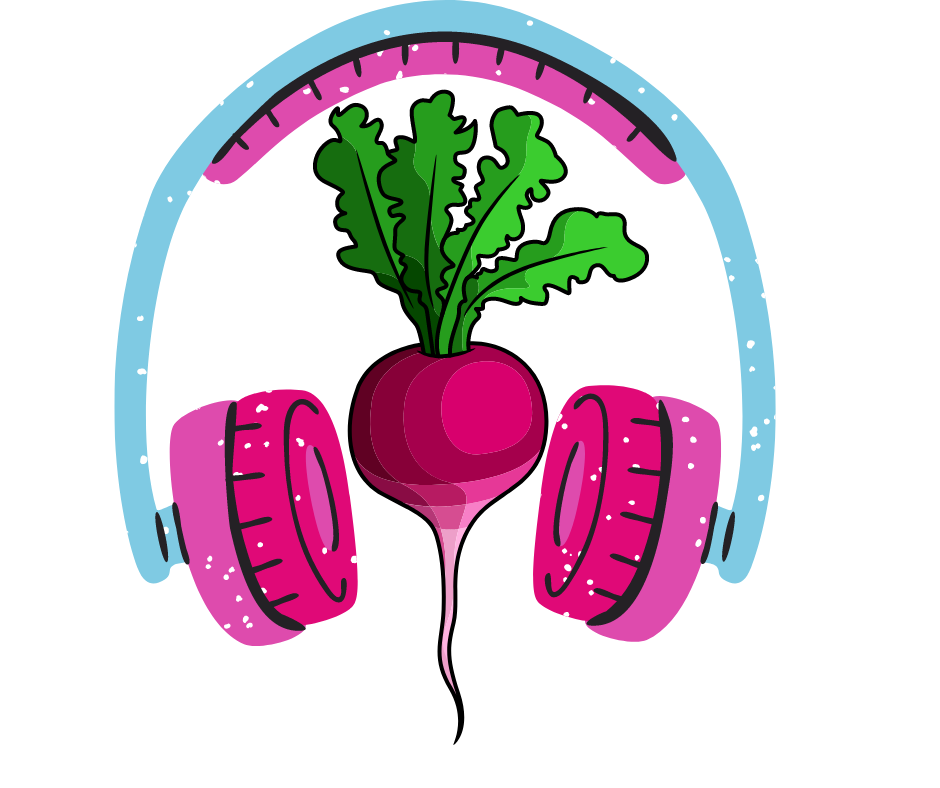 Beet with Headphones