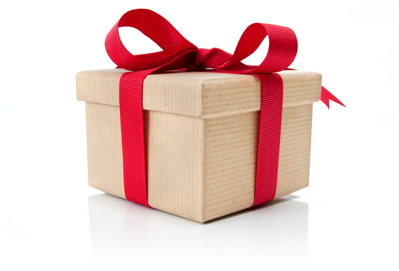 Box with Red Bow